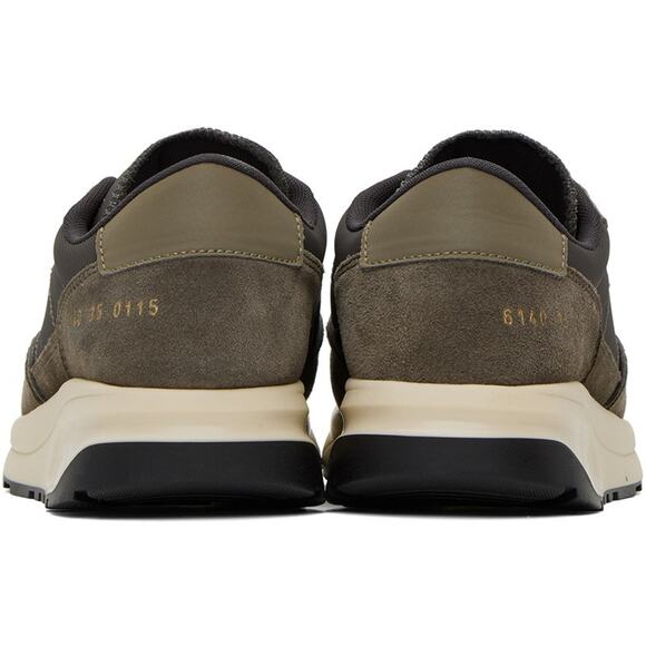 Woman by Common Projects 6140 Track Technical Sneakers in Tobacco 39 - Picture 3 of 5